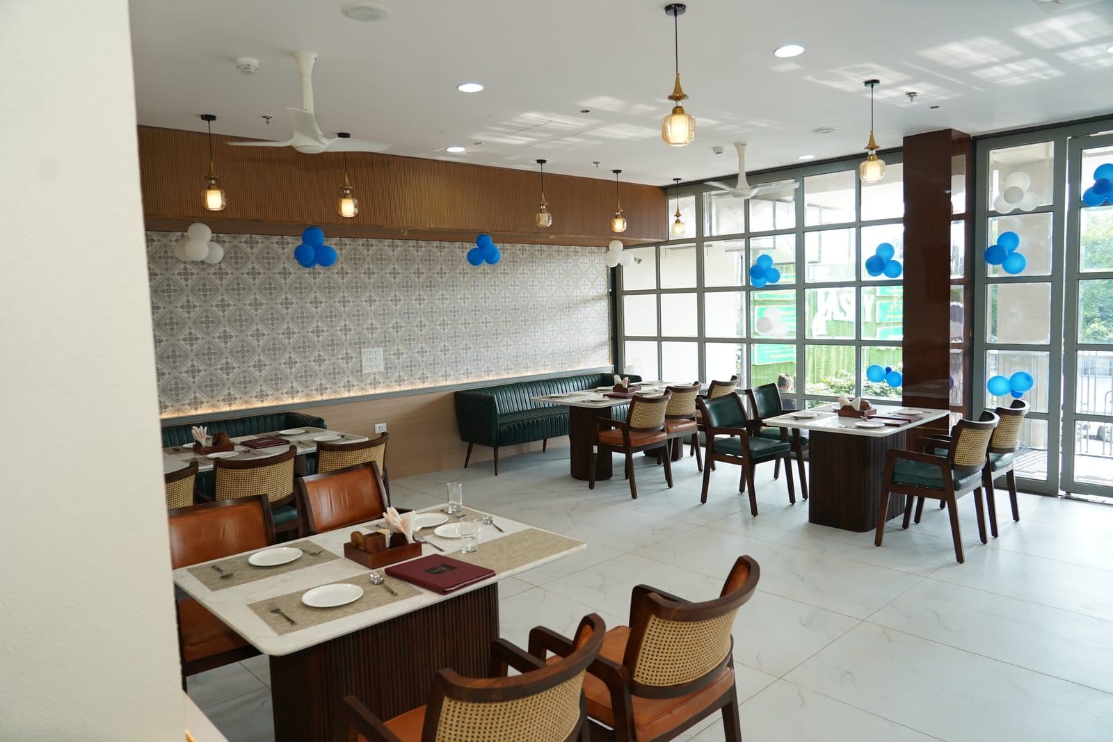Haldi restaurant in daylight